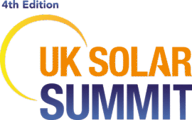 NEW UK Solar Summit 4th addition blue UK Solar Summit Logo